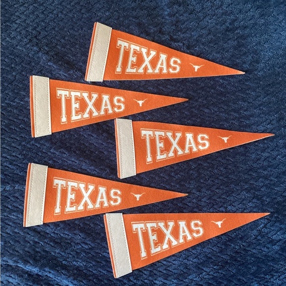 University of Texas Longhorns Pennants Bundle of 5 - Picture 5 of 5